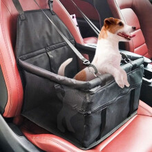 Leytn Dog Car Seat Carrier, Portable, Waterproof and Breathable, for Dogs and Cats