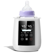 JOULLI 6-in-1 Electric Bottle Warmer – Fast Heating Baby Milk and Food Warmer, Multifunctional Sterilizer