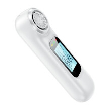 Reliable electronic breathalyzer - Portable breathalyzer with digital LCD display, professional - WHITE