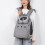 NEUFU Pet Backpack, Carrier for Dogs and Cats, Gray 4