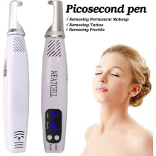 Professional picosecond laser pen for removing freckles, tattoos, moles, dark spots, eyebrow pigments and acne.