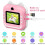 Camera – PIMPIMSKY – 32G – Direct printing – 2.4-inch IPS screen – 3 paper rolls 2