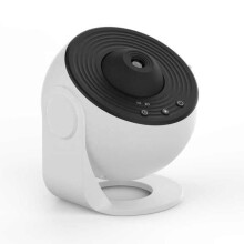 12-Star Disc Projector, Galaxy Lamp, Starry Sky, LED Lamp, Galaxy Star Night Light, White-A25