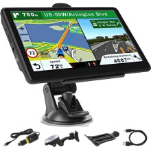 Car GPS - PRUMYA - Truck - 7 inch touchscreen - 8 GB memory - Danger zone warning
