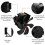 PRUMYA 6-blade hanging fireplace fan, silent, thermodynamic and efficient 4