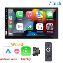 7" Car radio - PRUMYA - Android Carplay Multimedia player - HD Touchscreen - Bluetooth 2.0 - Double-DIN