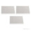Fire brick - SHIWAKI - 3 pieces - Ceramic - 13.6 x 9.7 x 1.2 cm - White 2