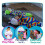 Children's sleeping bag - PIMPIMSKY - Happy Nappers - 180x70 cm - cotton - pink 2