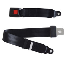 Seat belt - SURENHAP - 2-point - Adjustable - Black - Universal