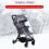 CHE Universal Rain Cover for Strollers, Universal Rain Cover for Strollers, Stroller, Beauty Bath 4
