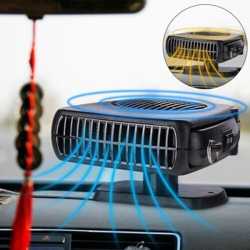 12V 150W adjustable car cooling and heating fan