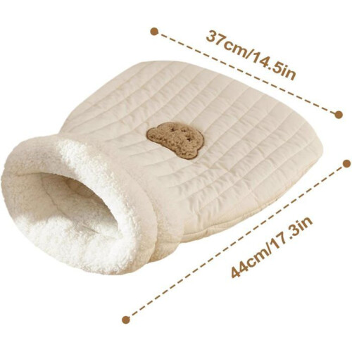 Cat sleeping bag, linen house, comfortable and washable basket in various sizes. 1