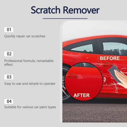Car scratch repair cream, scratch remover in a bottle 2
