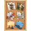 40 decorative cork pins for flower plates 4