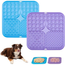 Dog Lick Mats with Suction Cups, BPA Free, Anxiety Relief, Leak-Proof Bowl, Easy to Clean, for Bathing and Grooming