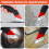Tile joint scraper, joint scraper set with 8 spare blades, angle saw with 4 ball joints for tiles 4