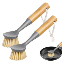 Eco-friendly dishwashing brush with long handle, kitchen brush, eco-friendly dishwashing brush for the kitchen, bottle brush