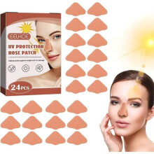 Soft cotton sunscreen patches, multifunctional sun protection for golfing, hiking, fishing and cycling