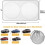 Car windshield cover, sunshade, interior sunshade, universal folding UV sunshade for front 2
