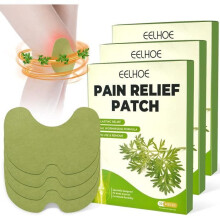 Pack of 3 knee pain plasters, Wormwood knee pain plasters
