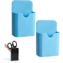 2 Pack Magnetic Pen Holder, Portable Pencil Holder, Magnetic Marker Holder, Wall Mounted Pencil Storage, Office Supplies for
