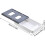 Under-drawer storage, invisible organizer, self-adhesive desk drawers, under-drawer organization 2