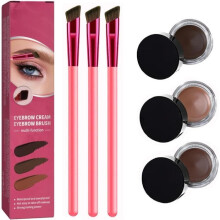 Eyebrow brush, 4D eyebrow brush, eyebrow brush, multifunctional eyebrow brush, fine angular eyebrow brush