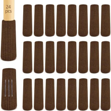 Pack of 24 silent felt protectors for chairs, tables and furniture