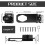 pieces door lock, door lock, lockable door stop, door target with digital code, night bolt lock for 2