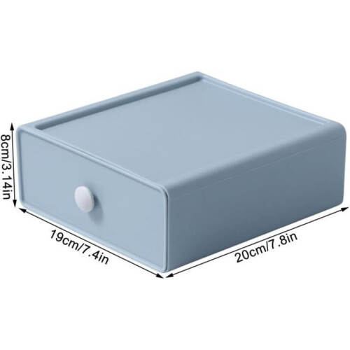 Stackable desk storage boxes, desk organizer with drawers, drawer tower for desk, dressing table, office 1