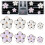 Daisy flower car diffuser ventilation clips air freshener decoration 1