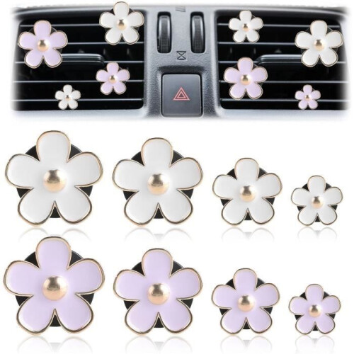 Daisy flower car diffuser ventilation clips air freshener decoration