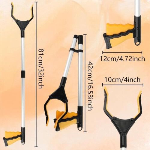 Object grippers, gripping tools with magnetic points, rotating telescopic grippers for picking up objects 1