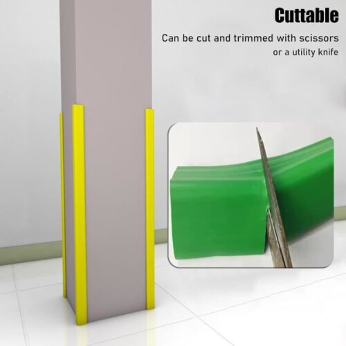 1.5m soft rubber corner protector for windowsills/door frames 2