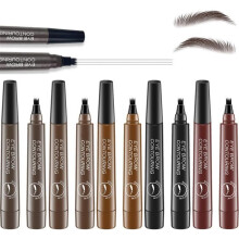 Set of 5 waterproof and natural eyebrow pencils for a natural and effortless make-up