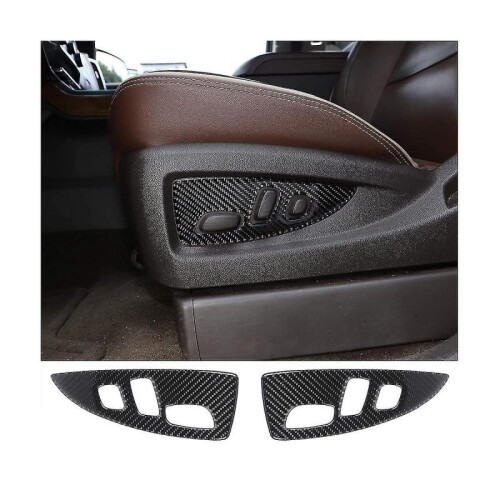 Adjment Button S Panel Trim for 2014-2018 Accessories Soft Fiber 1