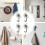 Self-adhesive wall hooks - Brand - Pack of 10 - White - 30 mm - Plastic 4