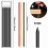 48-pack carpenter's pencil leads, 2.8 mm, HB graphite 2