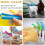 20 pcs food bag clips, colorful plastic bag clips 4