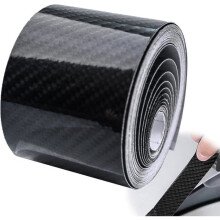 5D carbon fiber adhesive film for cars, motorcycles and bicycles (5 cm x 5 m, black)