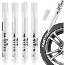 Waterproof white tire marker, tire paint pen, car tire marker, for stone, wood, glass