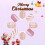 Nude Pink Glitter Square Snowflake Medium Length Full Cover False Nails (24 Pieces) 4