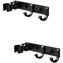 Hand broom holder, storage rack, bathroom wall hook, mop hook, coat rack
