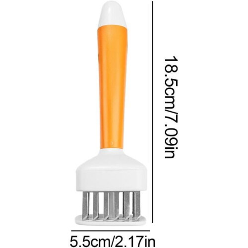 Meat tenderizing needle, meat tenderizer, meat puncture and tenderizing tool 1