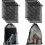 10-pack black mesh nylon drawstring sports travel bags 1