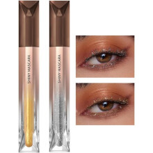Liquid mascara, eye shadow, 2 volumizing and lengthening mascaras, sparkling diamond mascara, waterproof color mascara