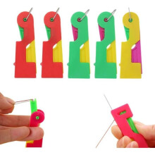 Needle threader, sewing accessories, haberdashery, plastic needle threader for sewing, needle threader, needle threader for cross stitch