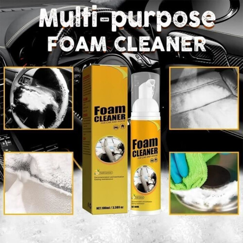 Magic Car Cleaning Foam, Multifunctional Cleaning Foam (60 ml, 3 pieces) 1
