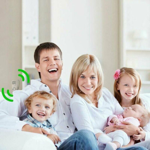 2-pack ultrasonic bat repellent, effective within 72 hours, EU plug, best-before date 1