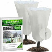 Winter cover for plants, set of 2 protective covers 80 x 120 cm against cold and frost, 60 g, ideal for shrubs VHV